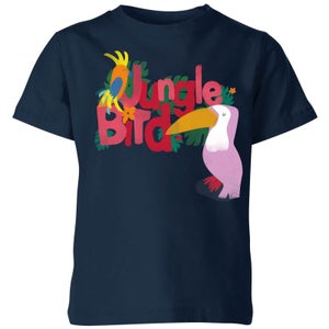 My Little Rascal Jungle Bird Kids' T-Shirt - Navy