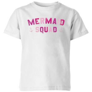 My Little Rascal Mermaid Squad Kids' T-Shirt - White