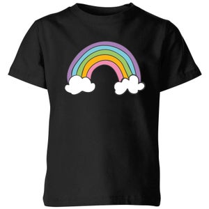 My Little Rascal Rainbow Kids' T-Shirt - Black