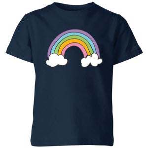 My Little Rascal Rainbow Kids' T-Shirt - Navy