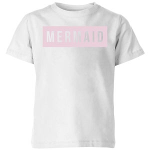 My Little Rascal Mermaid Kids' T-Shirt - White