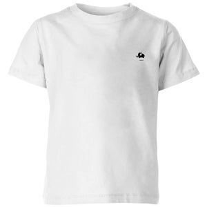 My Little Rascal Elephant Emblem Kids' T-Shirt - White