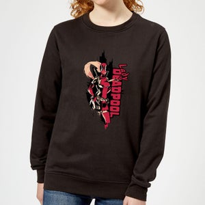 Marvel Deadpool Lady Deadpool Women's Sweatshirt - Black