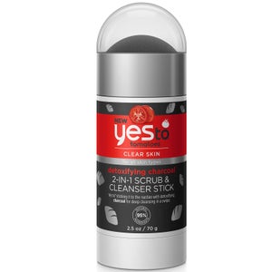 yes to Tomatoes Detoxifying Charcoal 2-in-1 Scrub & Cleanser Stick 70g