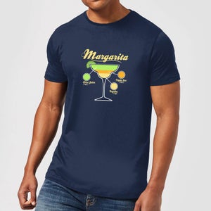 Infographic Margarita Men's T-Shirt - Navy