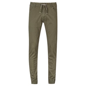 Threadbare Men's Jeffery Cuffed Chinos - Khaki