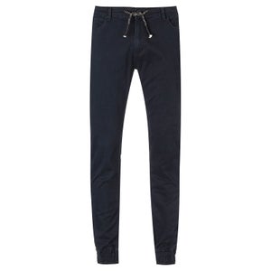 Threadbare Men's Jeffery Cuffed Chinos - Black