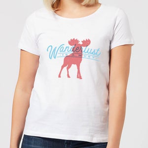Wanderlust Is A Must Women's T-Shirt - White