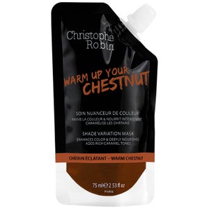 Christophe Robin Shade Variation Pocket - Warm Chestnut