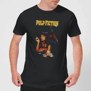 Pulp Fiction Poster Men's T-Shirt - Black