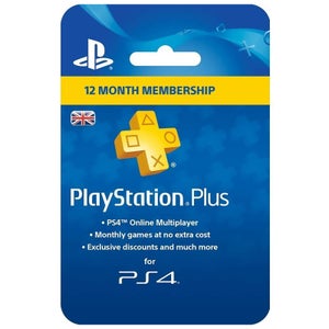 Playstation Plus 12 Month Membership