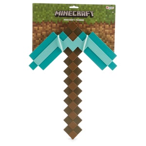 Minecraft Kids Play Pickaxe Fancy Dress - Blue/Brown