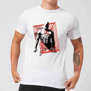 Camiseta Marvel Knights Daredevil Jaula - Hombre - Blanco