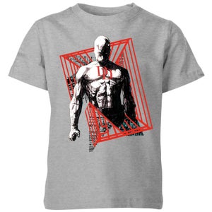 Camiseta para niño Daredevil Cage de Marvel Knights - Gris