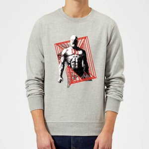 Sweat Homme Daredevil Cage - Marvel Knights - Gris