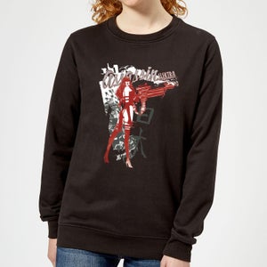 Marvel Knights Elektra Assassin Women's Sweatshirt - Black