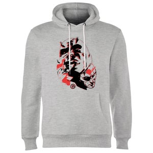 Marvel Knights Daredevil Layered Faces Hoodie - Grey