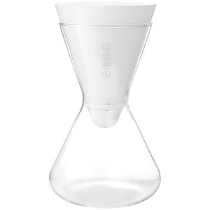 Soma 6-Cup Glass Carafe - 1.35L - White