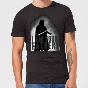 Star Wars Darth Vader I Am Your Father Silhouette Men's T-Shirt - Black