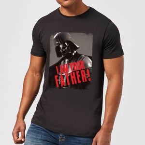 T-Shirt Star Wars Homme Dark Vador Je Suis Ton Père - Noir