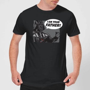 T-Shirt Star Wars Homme Dark Vador Je Suis Ton Père - Noir