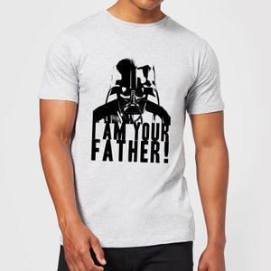 Star Wars Darth Vader I Am Your Father Confession Men's T-Shirt - Grey