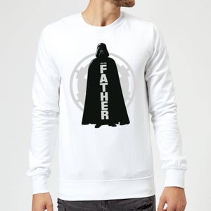 Star Wars Darth Vader Father Imperial Sweatshirt - White