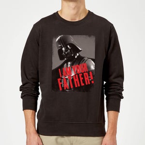 Star Wars Darth Vader I Am Your Father Gripping Sweatshirt - Black