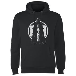 Sweat à Capuche Homme Dark Vador Père Impérial - Star Wars - Noir