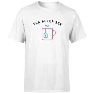 Tea After Sex Men's T-Shirt - White