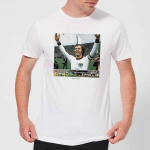 Shoot! Beckenbauer Celebration Men's T-Shirt - White