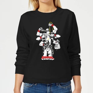 Marvel Deadpool Multitasking Women's Sweatshirt - Black