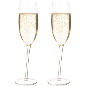 Tipsy Fizz Glasses - 2 Pack