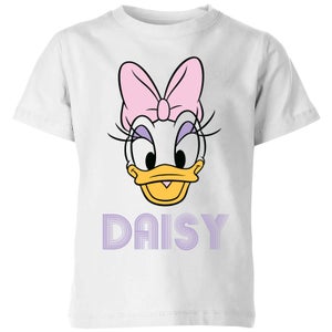 Disney Daisy Face Kinder T-Shirt - Weiß