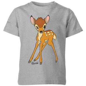 Disney Bambi Classic Kinder T-Shirt - Grau