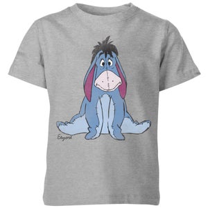 Disney Winnie The Pooh Eeyore Classic Kids' T-Shirt - Grey