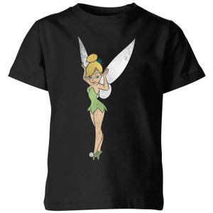 Disney Peter Pan Tinkerbel Kinder T-Shirt - Zwart