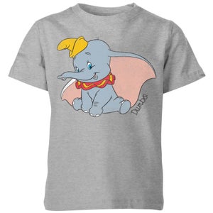 Disney Dombo Kinder T-Shirt - Grijs
