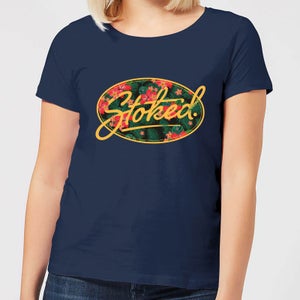 Stoked Women's T-Shirt - Navy