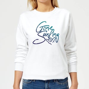 Gone Surfing Women's Sweatshirt - White
