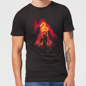 Harry Potter Dumbledore Silhouette Men's T-Shirt - Black