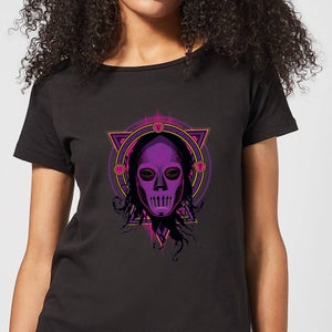 Harry Potter Neon Death Eater Women's T-Shirt - Black