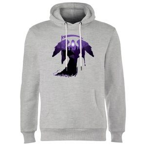 Harry Potter Graveyard Silhouette Hoodie - Grey