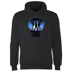 Harry Potter Silhouette Attack Hoodie - Black
