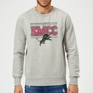 East Mississippi Community College Lions Distressed Sweatshirt - Grey