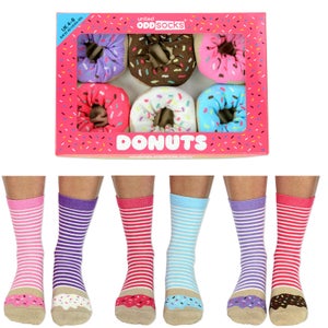 United Oddsocks Foot Kandy Everyday Women Size 4-8 UK Six Socks All Odd Gift Box United Oddsocks Foot Kandy Everyday Women Size 4-8 UK Six Socks All Odd Gift Box