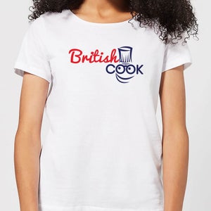 British Cook Logo Women's T-Shirt - White