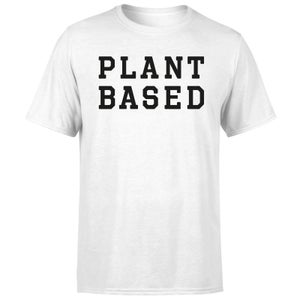Plant Based Men's T-Shirt - White