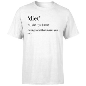 Dictionary Diet Men's T-Shirt - White