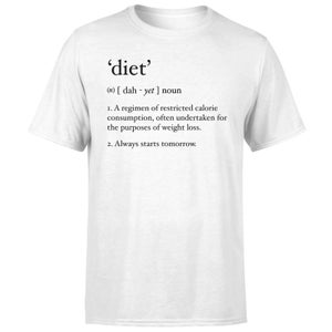 Dictionary Diet Men's T-Shirt - White